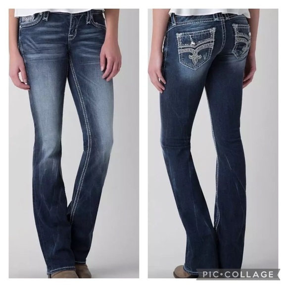Rock Revival Calli B Boot Stretch Jeans - Picture 1 of 9